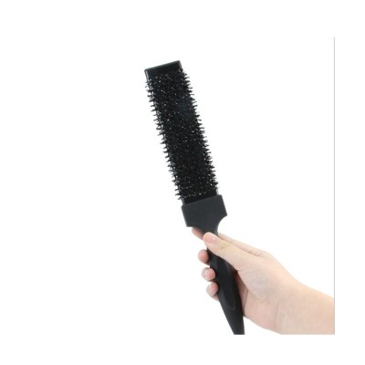 Vendors new square black aluminium hair brush new design dryer brush